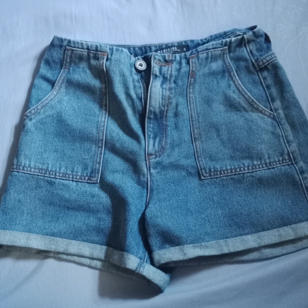 Light Blue Jean Shorts